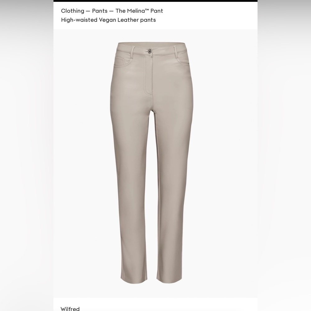 Aritzia Wilfred Melina Pant